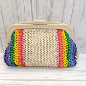 MCI purse handbags vintage rainbow Purse Clutch